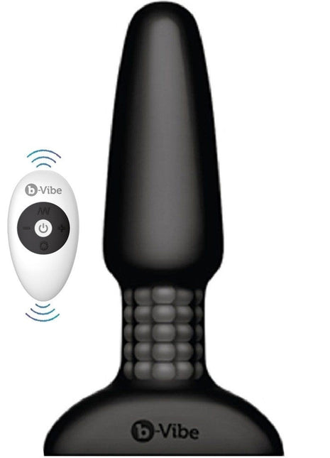 B-Vibe Rimming 2 Uzaktan Kumandalı Titreşimli Anal Vibratör Black