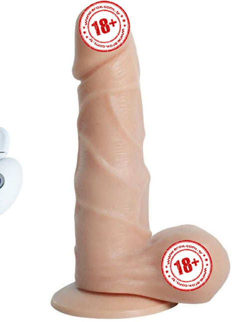 Shequ Swaying 14 Cm Hareketli Dönebilen Titreşimli Penis