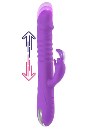 Erox G-Fantasy Aise Bionic Design İleri Geri Hareketli Rabbit Vibratör