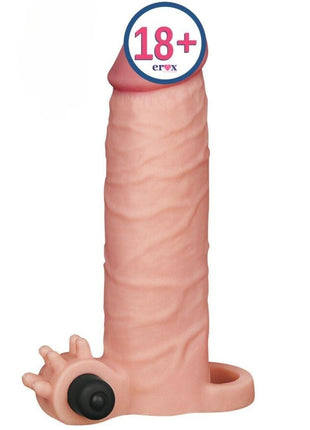 Lovetoy Pleasure X-Tender Vibrating Sleeve 3 cm Uzatmalı Penis Kılıfı