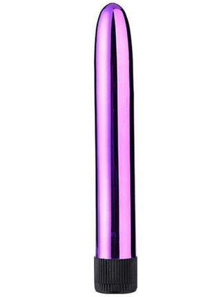 Melo Purple Metal Vibrating Anal ve Vajinal Metal Vibratör