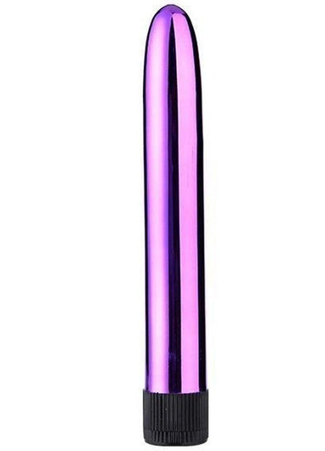Melo Purple Metal Vibrating Anal ve Vajinal Metal Vibratör