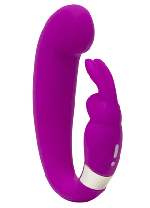 Happy Rabbit Mini G-Spot Clitoral Curve Vibrator Purple