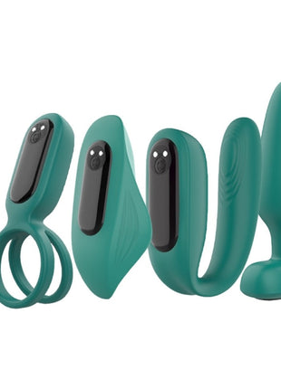 Erox Love Kit Çiftlere Özel Kumandalı Vibratör Seti