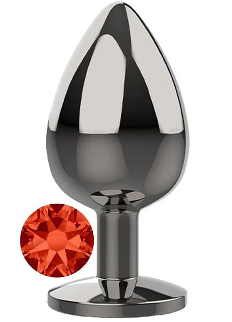 Erox Red Jewellery Small Lüks Çelik Anal Plug
