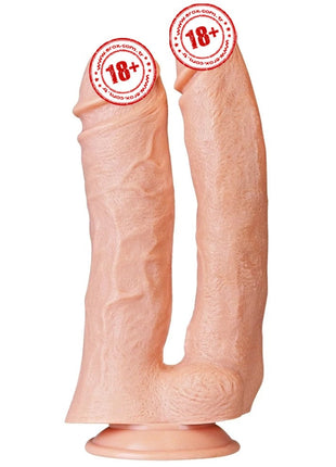 Lovetoy 12 Realistic Mega Double Dildo 33 Cm Çift Taraflı Realistik Penis