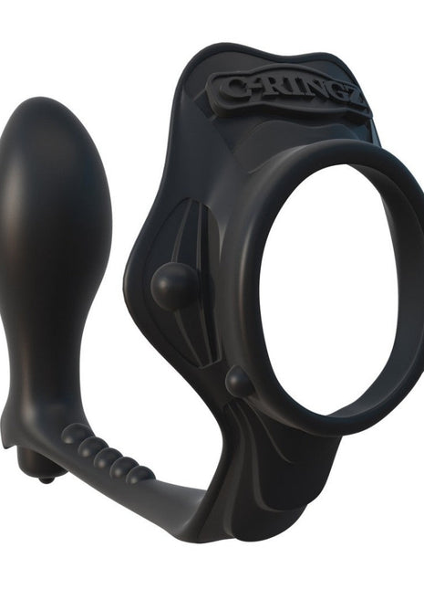 Pipedream Fantasy C-Ringz Rock Hard Ass Anal Vibratör ve Penis Halkası