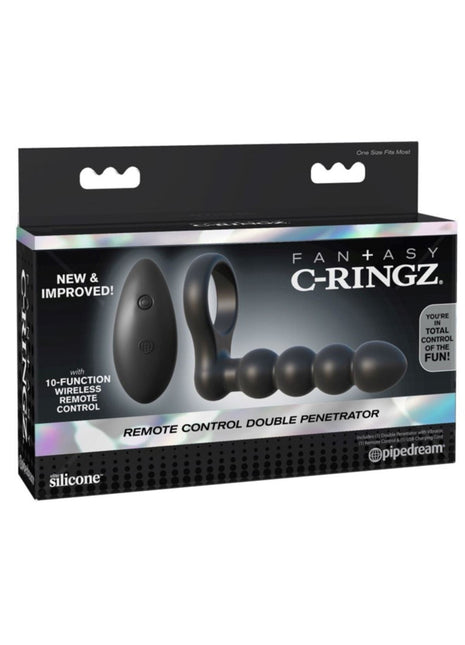 Pipedream Fantasy C-ringz Remote Control Anal Vibratör