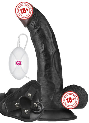 Lovetoy Vibrating Easy Strapon 21.5 Cm Belden Bağlamalı Titreşimli Penis