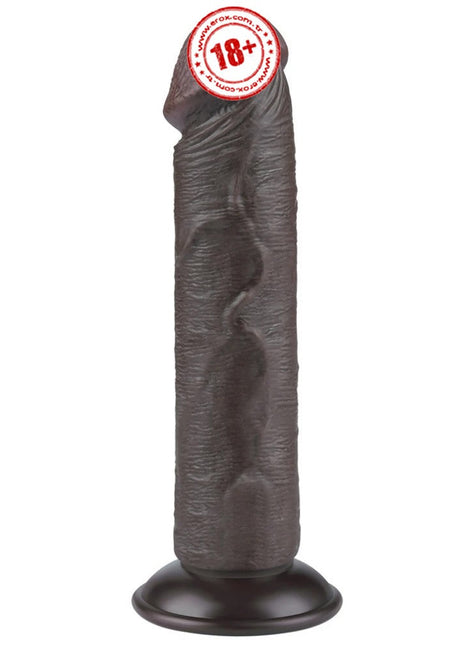 Lovetoy Sliding Skin Dildo Hareketli Deri Özellikli 20 Cm Realistik Zenci Penis