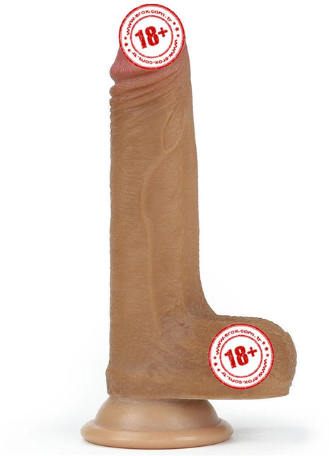 Lovetoy Dual Layered Silicone Cock 18 cm Realistik Penis LV4001B