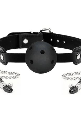 Erox Fetish Fantasy Series Breathable Ball Gag Göğüs Klipsi
