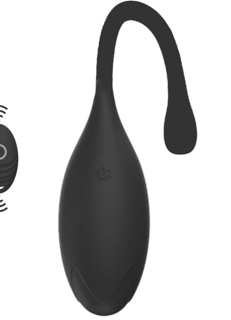 Erox Benwa Balls Uzaktan Kumandalı Kegel Egzersiz Vibratörü-Black
