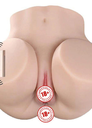 Shequ Mignon Emişli ve Titreşimli Realistik Kalça Masturbator SQ-MAS50090