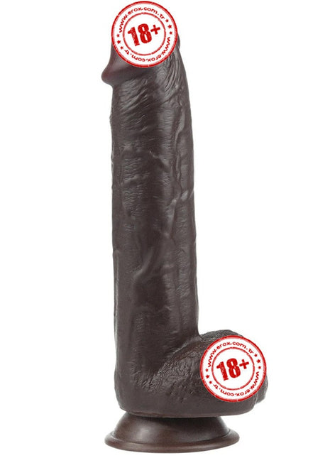 Lovetoy Sliding Skin Dildo Hareketli Deri Özellikli 23.5 Realistik Zenci Penis