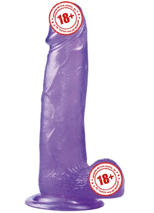 Lovetoy Jelly Studs Purple Large 20 cm Jel Dildo LV3100