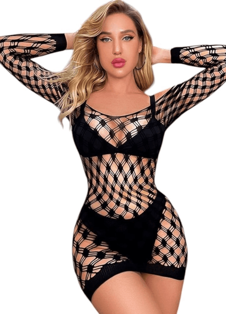 Erox Fantasy Wear Mini Seksi Vücut Çorabı
