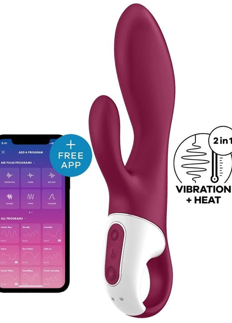 Satisfyer Heated Affair Isıtmalı ve Telefon Kontrollü Rabbit Vibratör