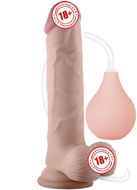 Lovetoy Soft Ejaculation Cock Dildo 23 Cm Boşalabilir Realistik Penis LV316003