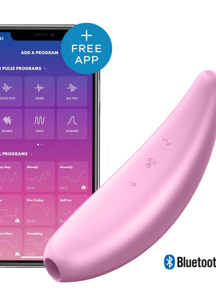 Satisfyer Curvy 3+ Telefon Kontrollü Emiş Güçlü Vibratör