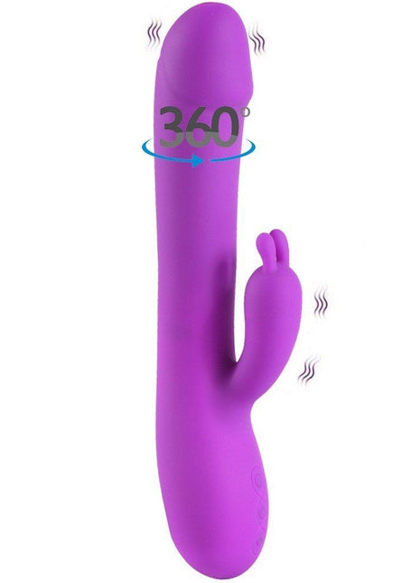 Shequ Mat Vibe Dönebilen Hareketli Klitoral Rabbit Vibratör SQ-V10091