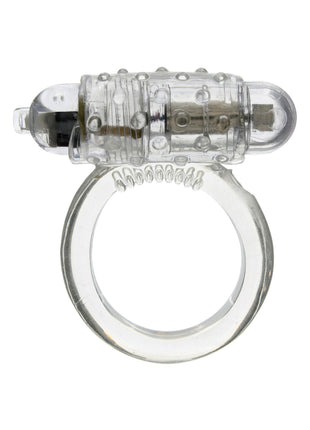 Seven Creations Cock Ring Şeffaf Esnek Titreşimli Penis Halkası