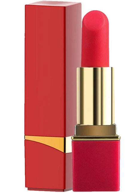 Erox Lipstick Red Usb Şarjlı 10 Mod Ruj Vibratör