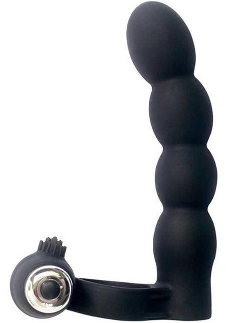 Trinity Fun Lovers Beads Black Çift Yönlü İlişki Anal Vibratör