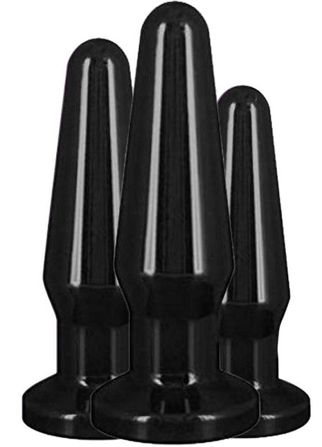 ToyJoy Anal Play Jelly Texture Anal Kit Anal Başlangıç Seti-Black