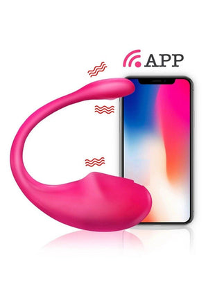 Push Telefon Kontrollü Giyilebilir Vibratör Pink