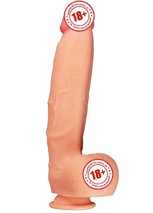 Lovetoy Dual Layered Platinum Silicone Cock 30 cm Realistik Penis LV411012