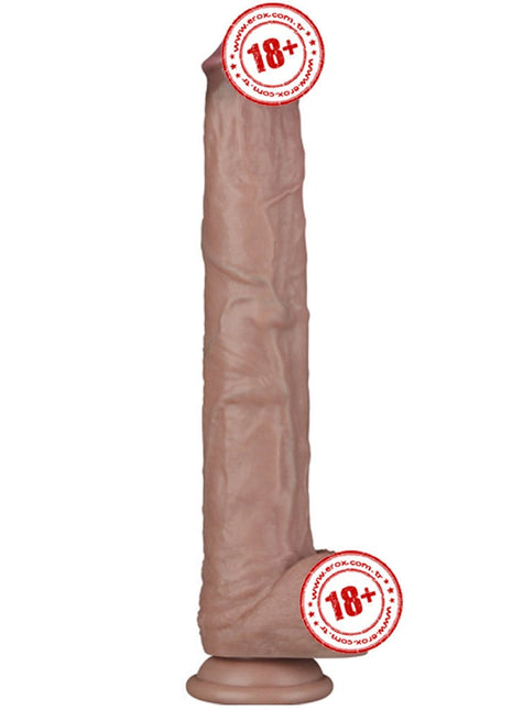 Lovetoy Bendable Cock XXL 37.5 Cm Kıkırdak Doku Realistik Penis LV411301