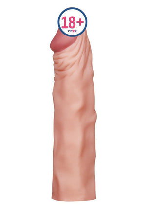 Lovetoy Pleasure X-Tender Girth 5 cm Dolgulu Realistik Penis Kılıfı