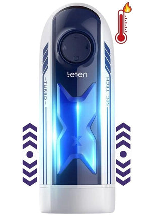Leten X-Turbo İleri Geri Hareketli Isıtmalı ve Sesli Otomatik Masturbator