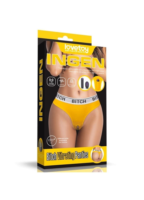 Bitch Vibrating Panties Small-Medium Uzaktan Kumandalı Giyilebilir Külotlu Vibratör
