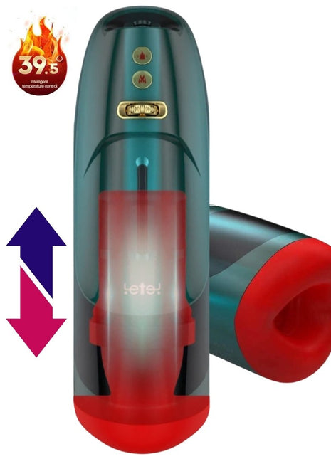 Leten Blowjob III İleri Geri Hareketli ve Isıtmalı Oral Masturbator