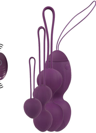 Sweet Smile 4 Piece Kegel Exercise Set Uzaktan Kumandalı Kegel Vibratör
