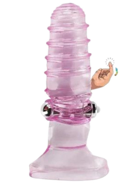 Erox Finger Vibe G-Stimulant 10 Mod Parmak Vibratör-Pink