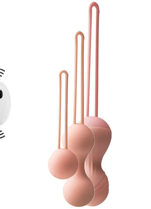 Erox Exuis Balls Set Uzaktan Kumanda Kegel Egzersiz Vibratörü