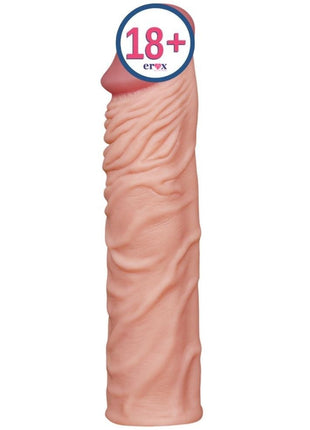 Lovetoy Pleasure X-Tender 5 cm Dolgulu Realistik Penis Kılıfı