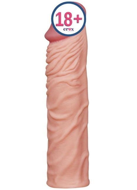 Lovetoy Pleasure X-Tender 5 cm Dolgulu Realistik Penis Kılıfı