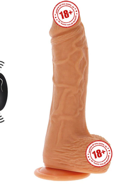 ToyJoy Naked Rotating Dildo Silicone Dönebilen Hareketli Penis 21 Cm.