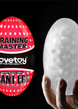 Lovetoy Giant Egg Stamina Nodules Masturbator