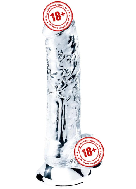 Lovetoy Flawless Clear Dildo 19 cm Realistik Jel Penis