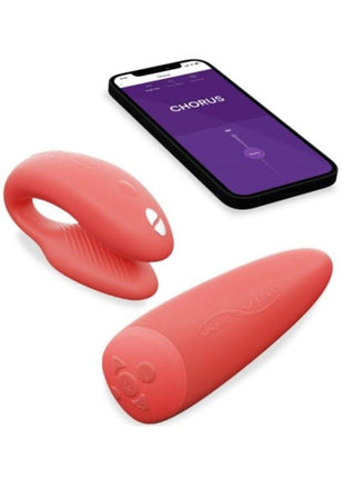 Chorus Crave Coral Kumanda Ve Telefon Ile Kontrol Edilebilen Giyilebilir Vibratör