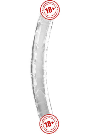 Lovetoy Flawless Clear Dildo 30 cm Çift Taraflı Realistik Penis LV310018