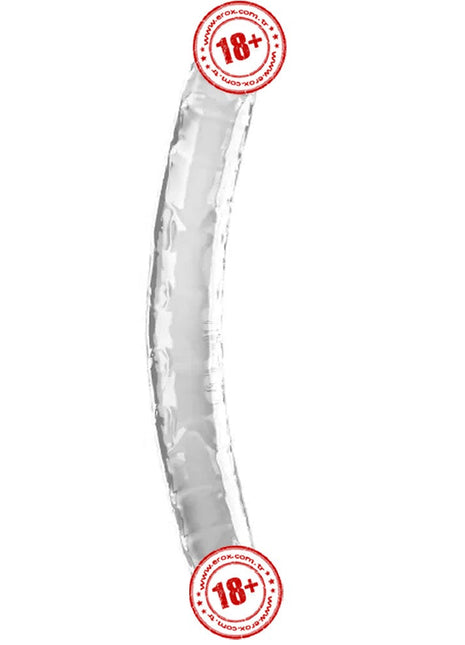 Lovetoy Flawless Clear Dildo 30 cm Çift Taraflı Realistik Penis LV310018