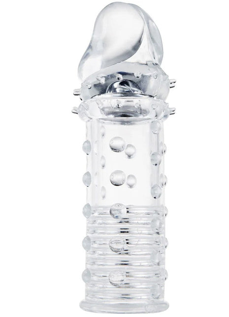 ToyJoy Power Stud Sleeve Tırtıklı Penis Kılıfı-Clear