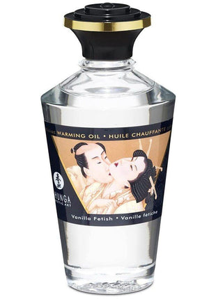 Shunga Aphrodisiac Warming Oil Vanilla Aromalı Isıtmalı Masaj Yağı 100 Ml.