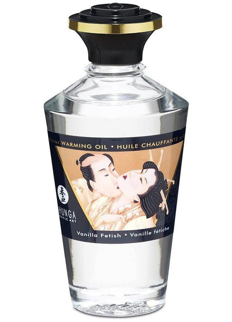 Shunga Aphrodisiac Warming Oil Vanilla Aromalı Isıtmalı Masaj Yağı 100 Ml.